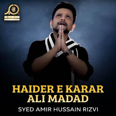 Download Haider E Karar Ali Madad Syed Amir Hussain Rizvi mp3 song, Haider E Karar Ali Madad full album download